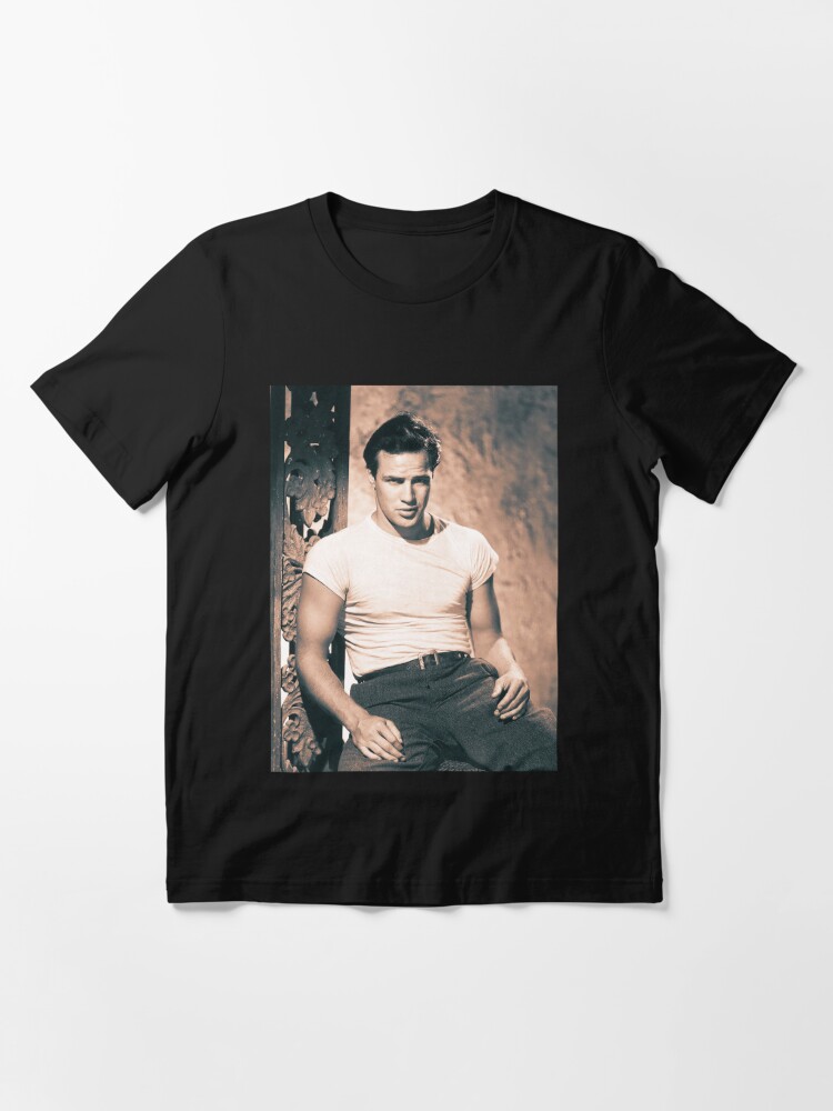 Marlon Brando - Vintage - D42 Essential T-Shirt by DecoWords