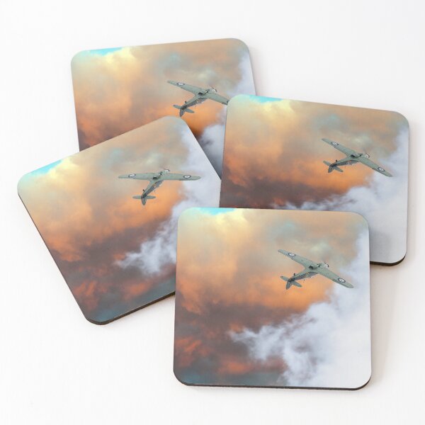 Item preview, Hawker Hurricane sunset roll designed and sold by Flight Artworks.