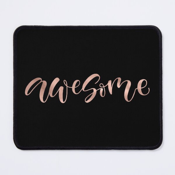 Item preview, Awesome | Rose Gold Foil Text designed and sold by Alicia Chee.