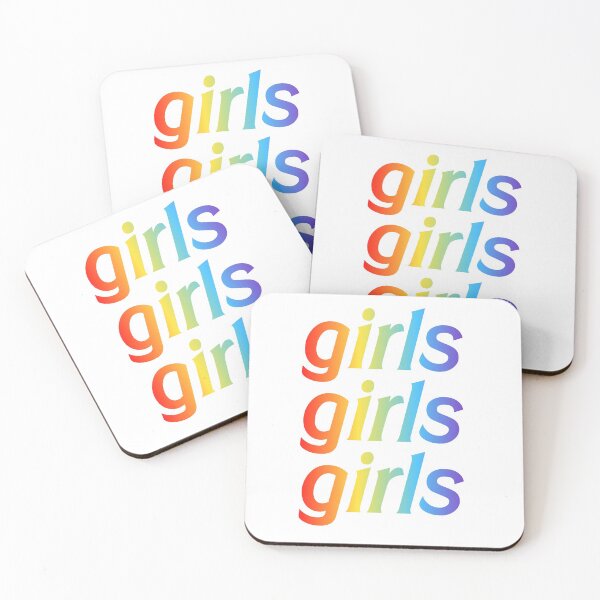 Item preview, Rainbow Flag Girls Girls Girls - FLETCHER designed and sold by jeminamarina.