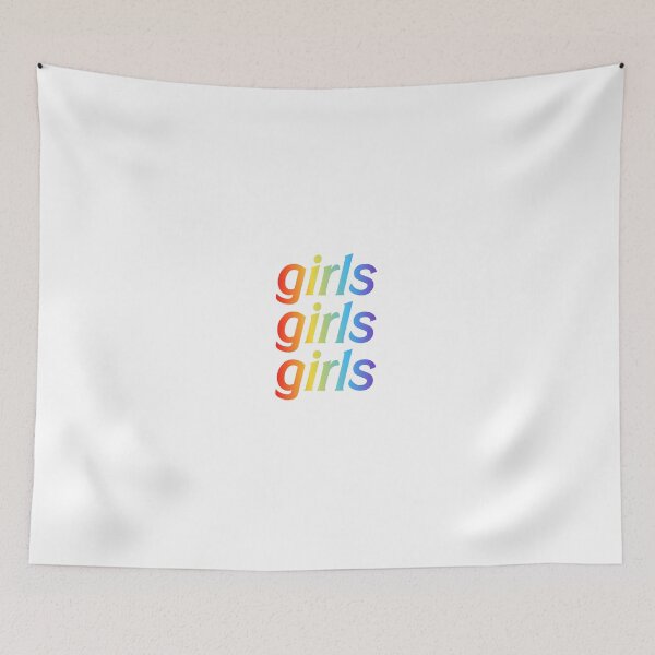 Item preview, Rainbow Flag Girls Girls Girls - FLETCHER designed and sold by jeminamarina.