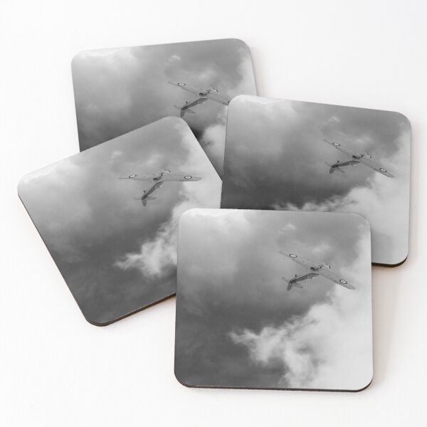 Item preview, Hawker Hurricane sunset roll B&W version designed and sold by Flight Artworks.