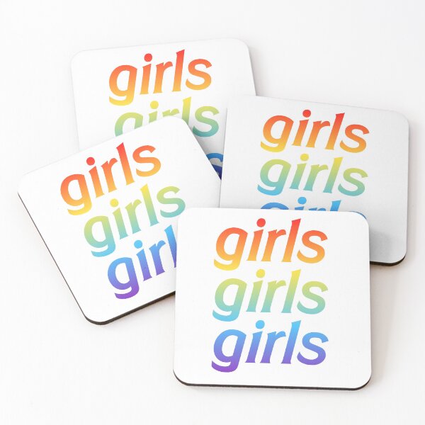 Item preview, Rainbow Flag Girls Girls Girls - FLETCHER designed and sold by jeminamarina.