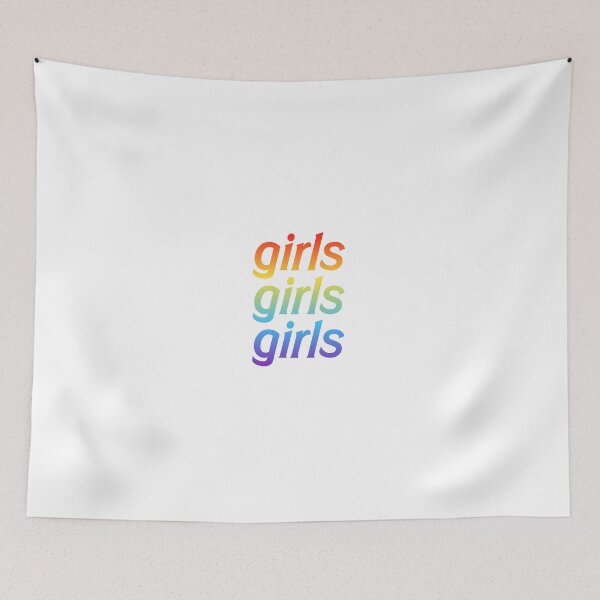Item preview, Rainbow Flag Girls Girls Girls - FLETCHER designed and sold by jeminamarina.