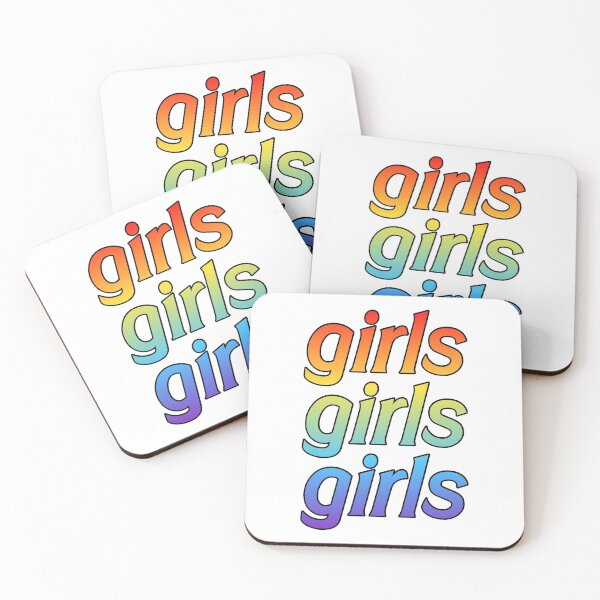 Item preview, Rainbow Flag Girls Girls Girls - FLETCHER designed and sold by jeminamarina.