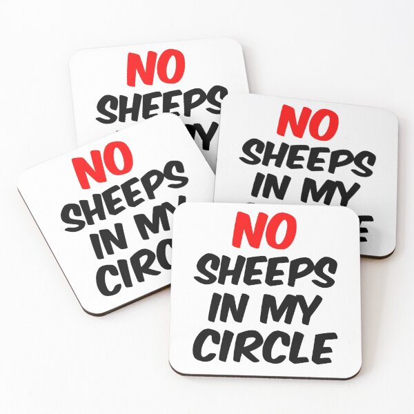 Item preview, No sheeps in my circle designed and sold by TaeKim17.