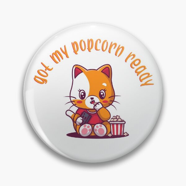 Item preview, Got my popcorn ready designed and sold by ZDreamers.