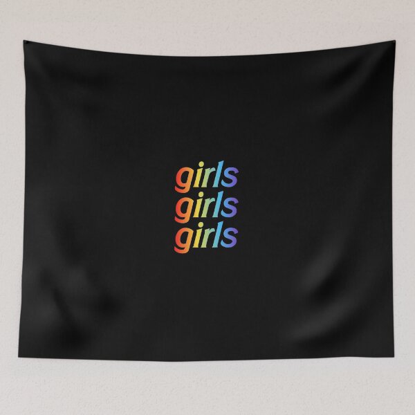 Item preview, Rainbow Flag Girls Girls Girls - FLETCHER designed and sold by jeminamarina.