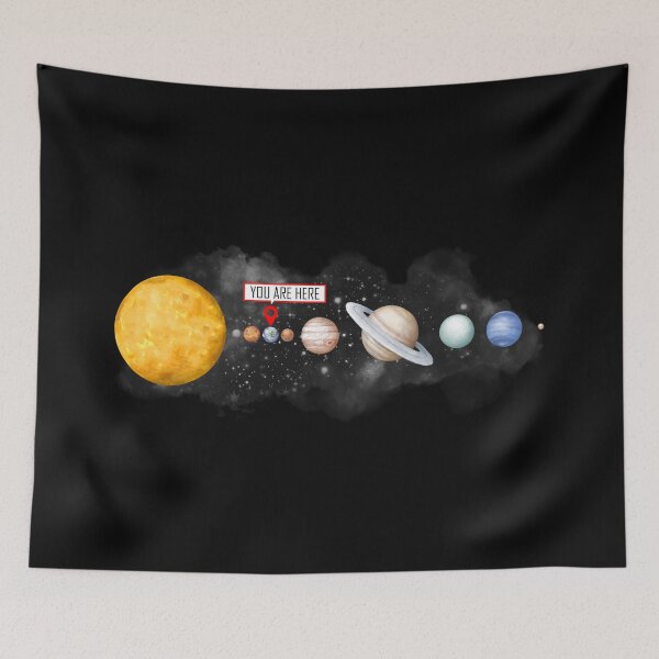 Item preview, You Are Here Solar System designed and sold by DAFIN.