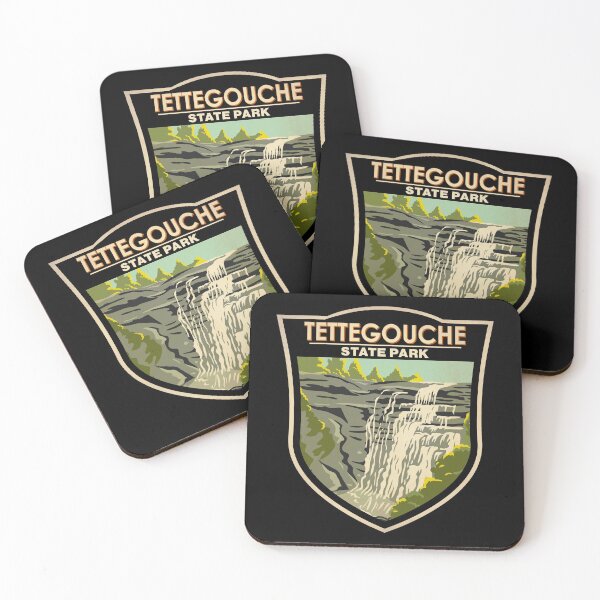 Item preview, Tettegouche State Park Minnesota Badge designed and sold by KrisSidDesigns.
