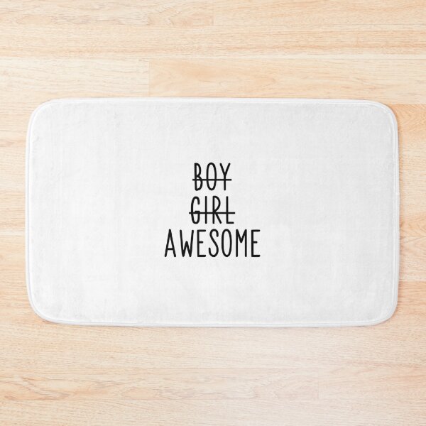 Item preview, Boy Girl Awesome designed and sold by PeppaThePenguin.