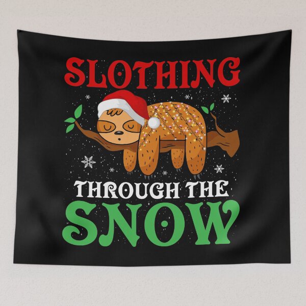 Item preview, Slothing Through the Snow designed and sold by angelusdark.