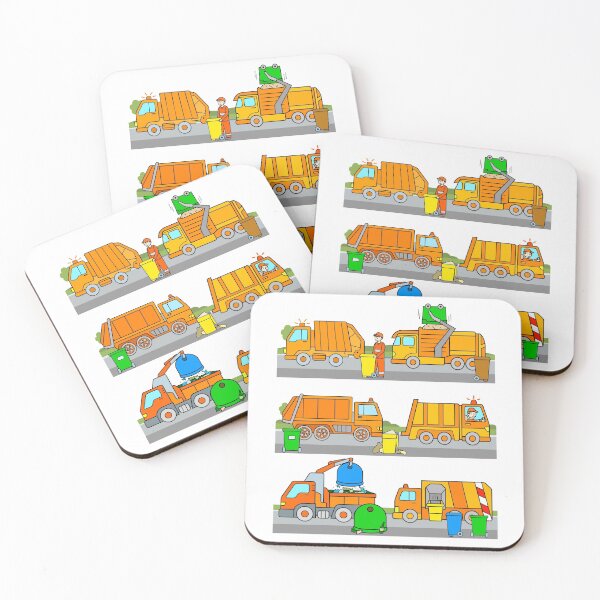 Item preview, Kids Trash Trucks Garbage Vehicles designed and sold by samshirts.