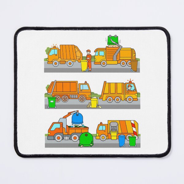 Item preview, Kids Trash Trucks Garbage Vehicles designed and sold by samshirts.