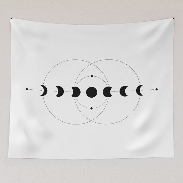 Item preview, Lunar Lines - B designed and sold by thedustyshelves.