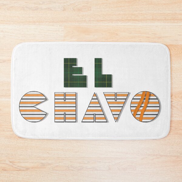 Item preview, El Chavo and his typography representing his clothes designed and sold by Nelson Osio Quintero.