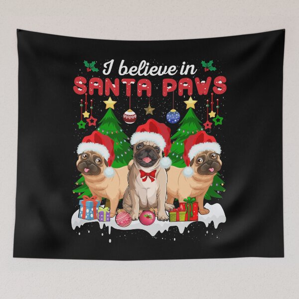 Item preview, I Believe in Santa Paws Christmas designed and sold by angelusdark.