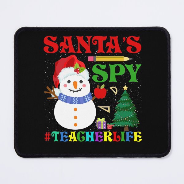 Item preview, Santa's Spy #TeacherLife designed and sold by angelusdark.