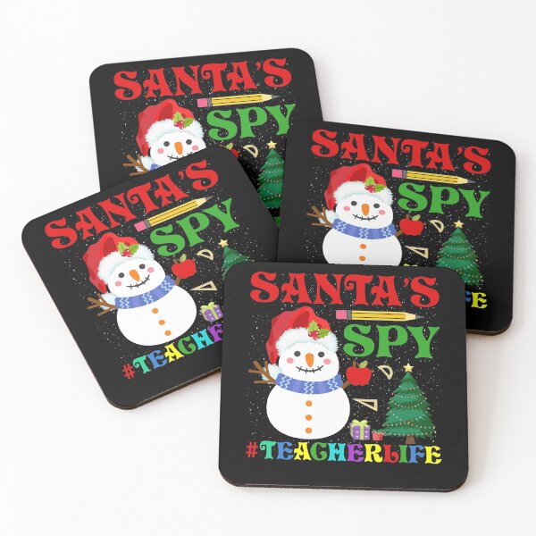 Item preview, Santa's Spy #TeacherLife designed and sold by angelusdark.