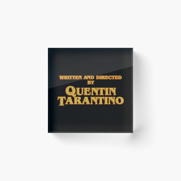 Item preview, Written and Directed by Quentin Tarantino designed and sold by ivanzzzz.