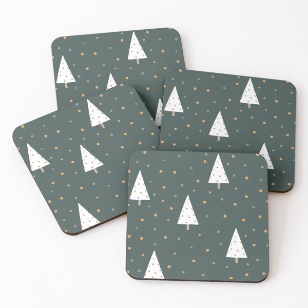 Item preview, Minimalist Christmas tree pattern designed and sold by PG Illustration.