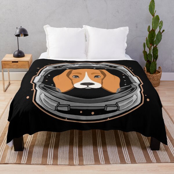 Item preview, beagle dog astronaut in space designed and sold by alaechamlal.