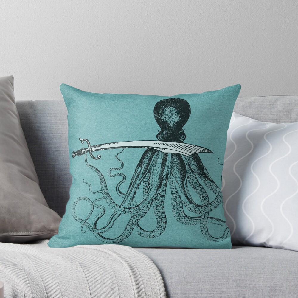 Item preview, Throw Pillow designed and sold by kishART.