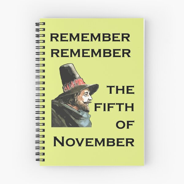 Item preview, Remember Remember The Fifth Of November Guy Fawkes Day designed and sold by taiche.