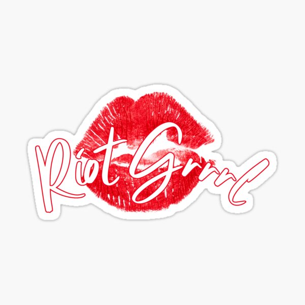 Artikel-Vorschau von Riot Grrrl Lippen, designt und verkauft von weirdrelatives.