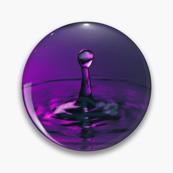 Item preview, Purple Water Droplet Frozen  Design designed and sold by Solotree.