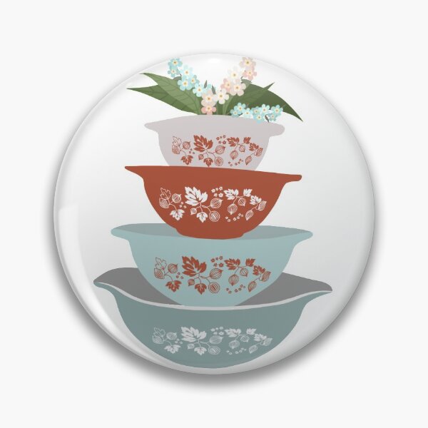 Item preview, Pyrex mixing bowls  designed and sold by ThriftedBurrow.