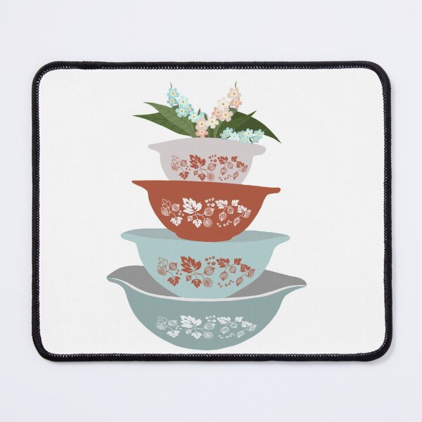 Item preview, Pyrex mixing bowls  designed and sold by ThriftedBurrow.