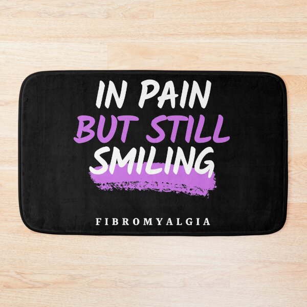 Item preview,  In pain but still smiling-Fibromyalgia Awareness designed and sold by Oreo2020 Creations.