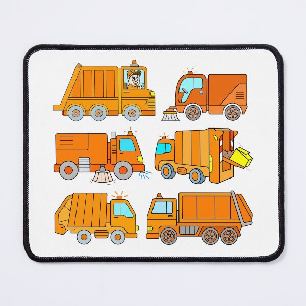 Item preview, Kids Garbage Trucks Trash Vehicles Rubbish Collection designed and sold by samshirts.