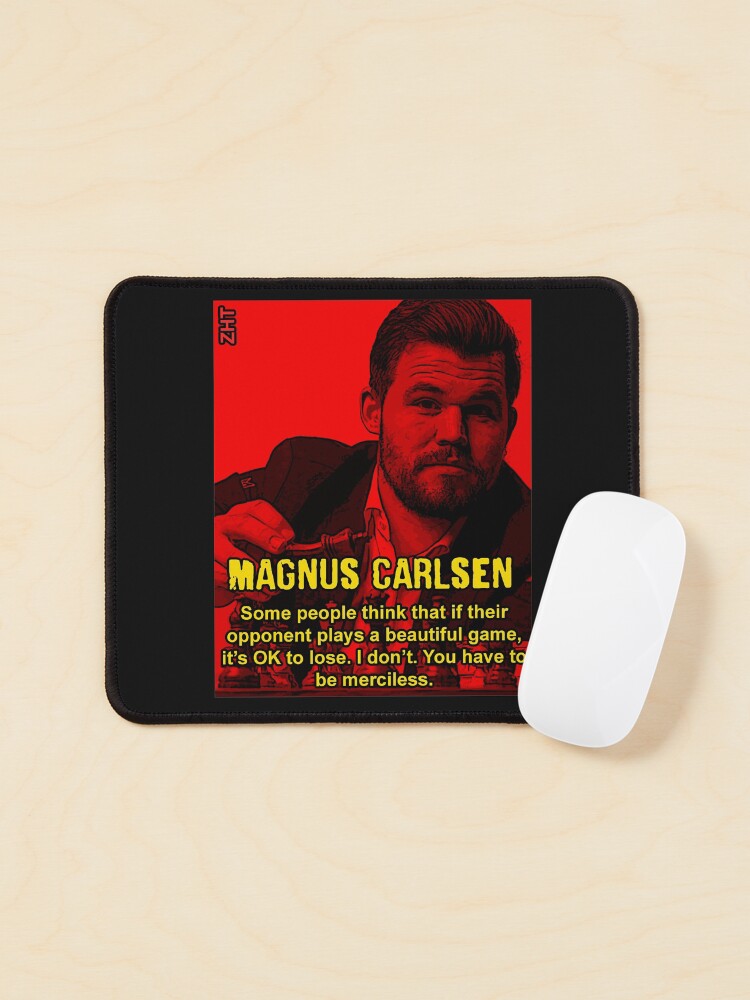 Mousepad Xadrez Supi x Carlsen 19x19cm