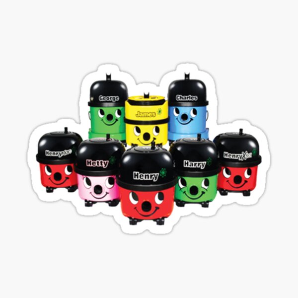 Henry Hoover and Friends   Sticker