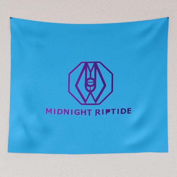 Item preview, Midnight Riptide   designed and sold by fabricsbythesea.
