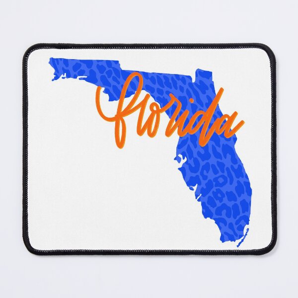 Item preview, leopard orange and blue florida designed and sold by mtayzart.