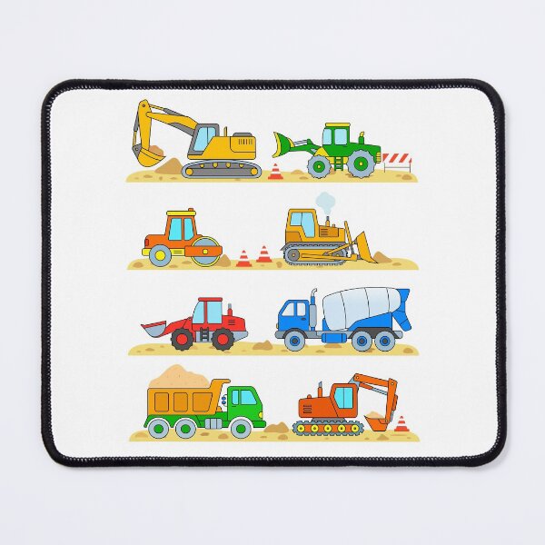 Item preview, Construction Digger Dump Truck Bulldozer Concrete Mixer designed and sold by samshirts.