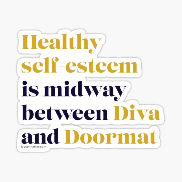 Healthy Self-Esteem Sticker