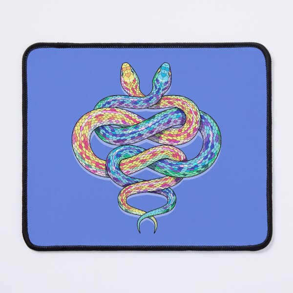 Item preview, rainbow snakes designed and sold by Reinekke.