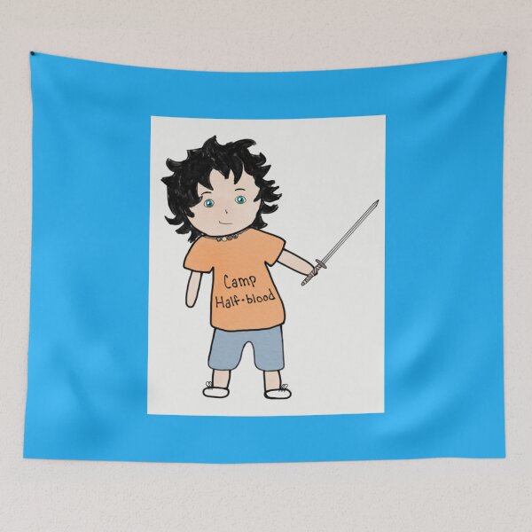 Item preview, Percy Jackson and Riptide   designed and sold by fabricsbythesea.