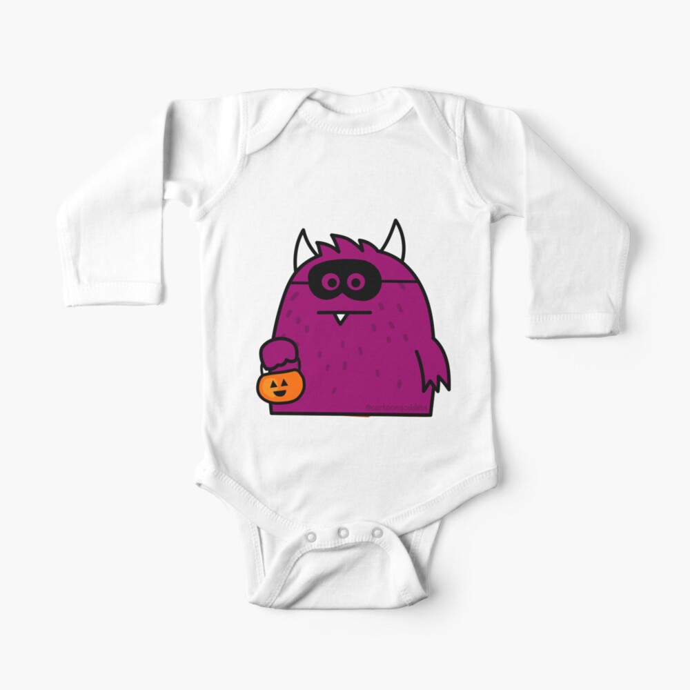 Item preview, Long Sleeve Baby One-Piece designed and sold by cartoongoddess.