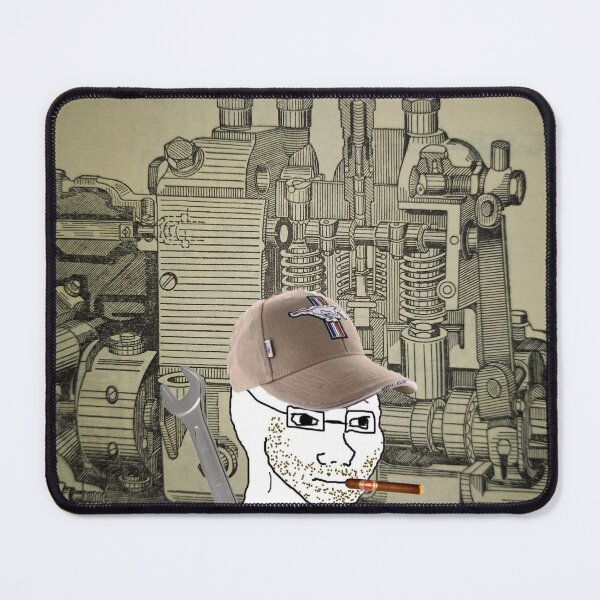 Item preview, Wojak Mechanic  designed and sold by CrazyMadInsano.
