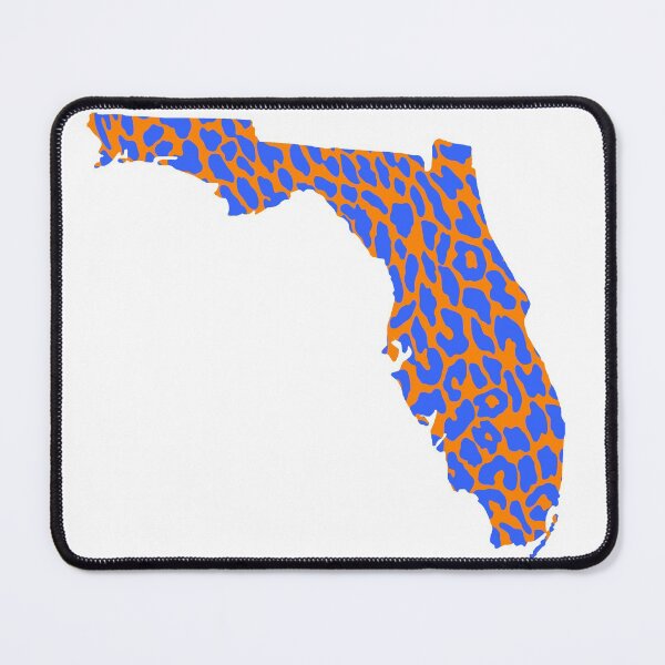 Item preview, orange and blue leopard florida designed and sold by mtayzart.