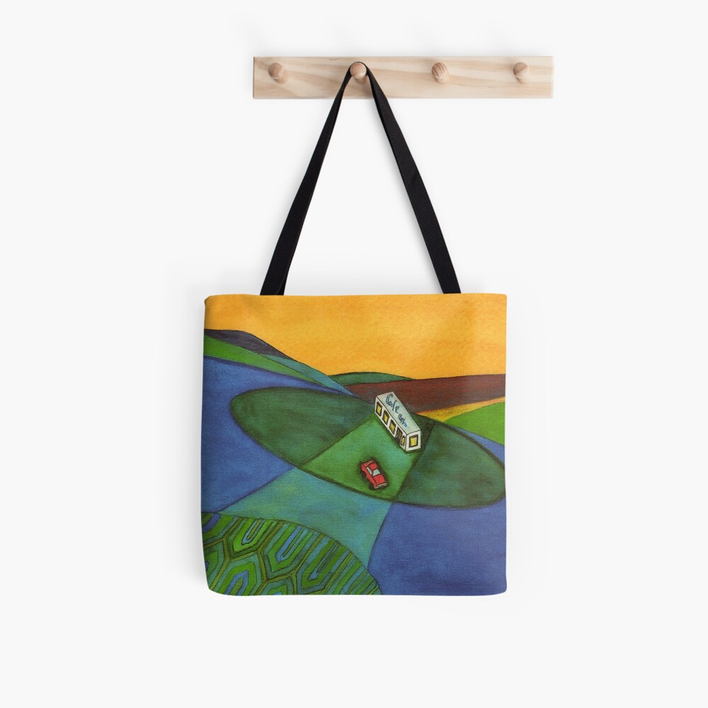 The Cafe on the Edge of the World Brand Tote Bag