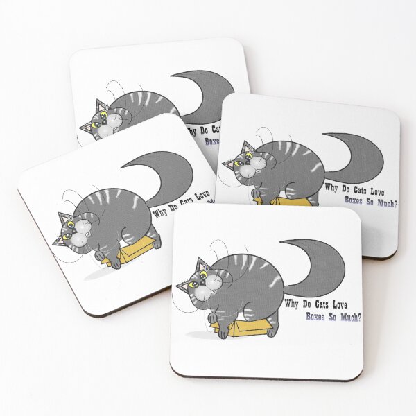 Item preview, Why do cats love boxes so much ?  designed and sold by Shirley cute art .