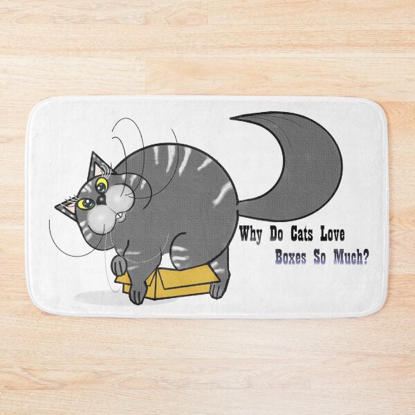 Item preview, Why do cats love boxes so much ?  designed and sold by Shirley cute art .