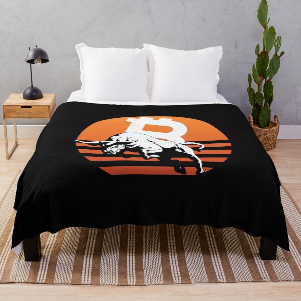 Item preview, Bullish Bitcoin Sunset Crypto Design designed and sold by Funny-Tees4U.