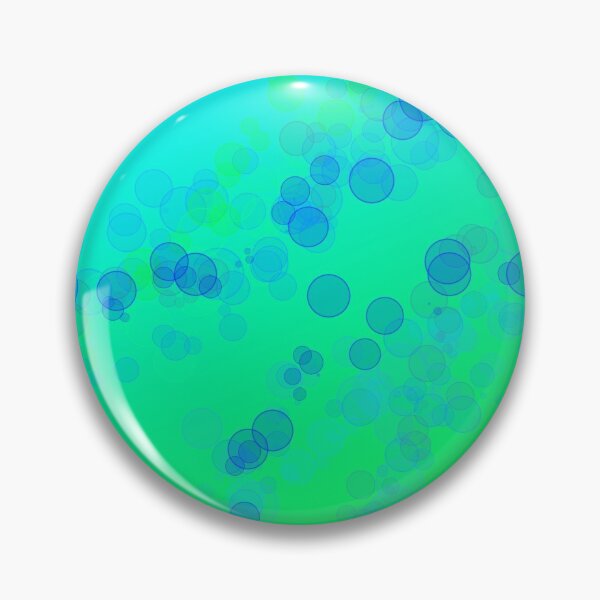 Item preview, Abstract Lime teal bubble design designed and sold by MystixJack.
